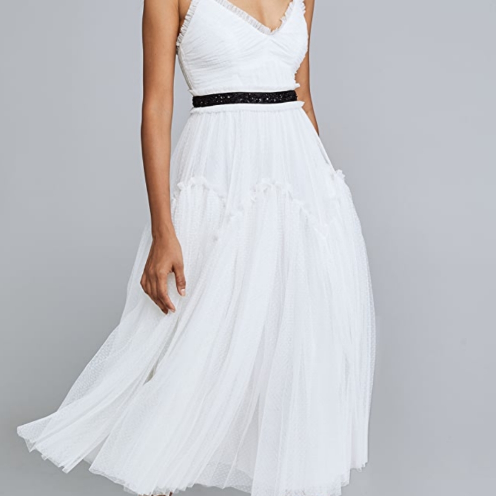 BHLDN Needle & Thread Dress size US 6 $509 - Picture 3 of 15